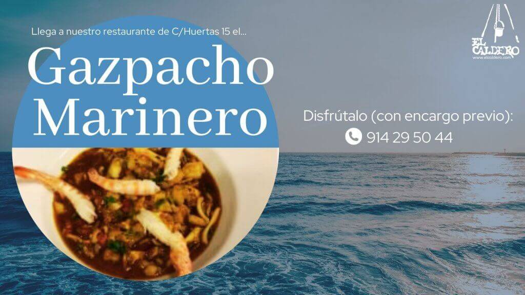 Gazpacho marinero: cuando el interior de Murcia se encuentra con el mar
